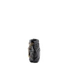 CHANEL MINI 22 BAG SHINY CALFSKIN BLACK GHW(MICROCHIP)