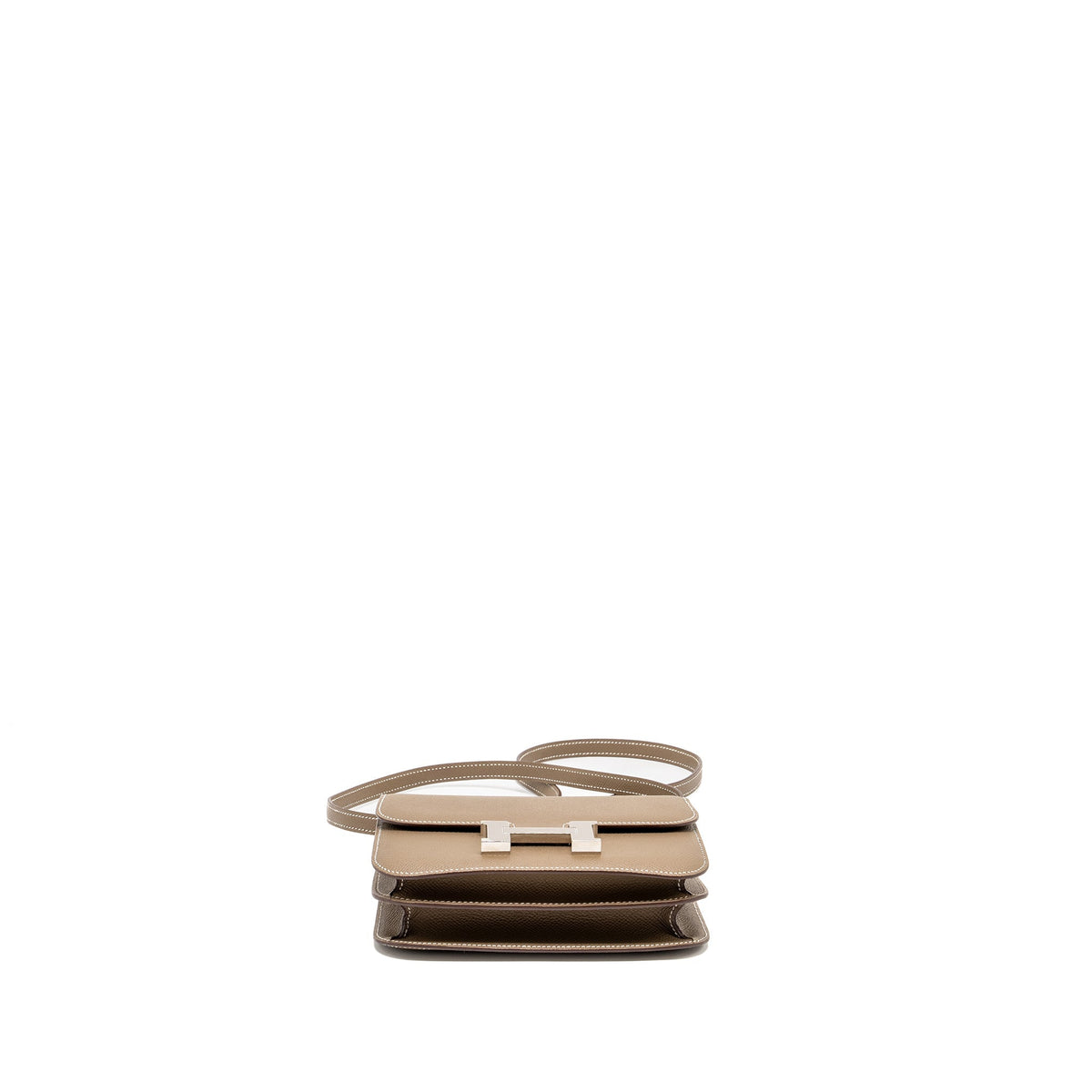 Hermes Mini Constance Epsom Etoupe SHW