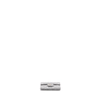CHANEL CLASSIC FLAP CARD HOLDER CAVIAR LIGHT GREY LGHW