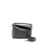 Loewe Small Puzzle Bag Calfskin Grey SHW