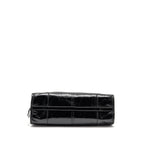 PRADA BONNIE MEDIUM LEATHER HANDBAG CALFSKIN BLACK GHW