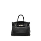 HERMES BIRKIN 30 CLEMENCE BLACK SHW