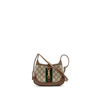 GUCCI JACKIE 1961 MINI SHOULDER BAG GG SUPREME CANVAS/CALFSKIN BROWN/MULTICOLOUR GHW