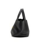 Hermes Picotin 22 Clemence Black GHW