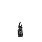 DIOR MINI LADY DIOR SATIN CRYSTAL BLACK SHW