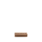 CHANEL 22K GOLD PILLAR MINI FLAP BAG LAMBSKIN DARK BEIGE GHW (MICROCHIP)
