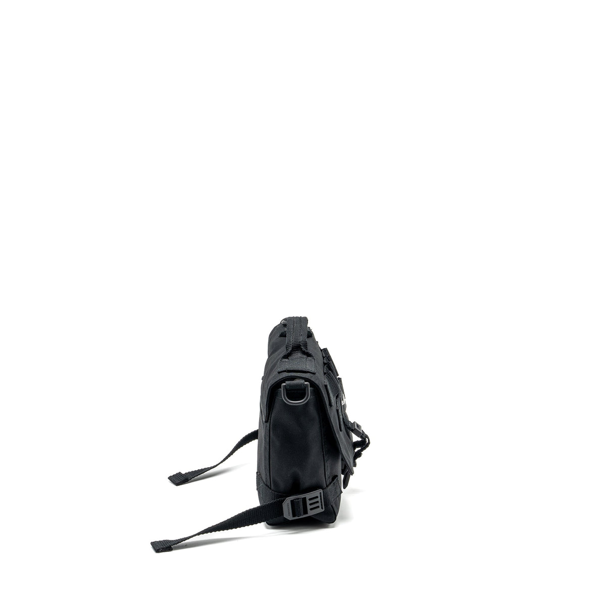 BALENCIAGA ARMY MESSENGER BAG BLACK RECYCLED NYLON BLACK/BLACK HARDWARE