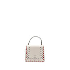 BVLGARI SERPENTI FOREVER TOP HANDLE BAG LIMITED EDITION CALFSKIN WHITE/MULTICOLOUR LGHW