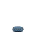 LOUIS VUITTON HILLS POCHETTE MONOGRAM DENIM BLUE GHW