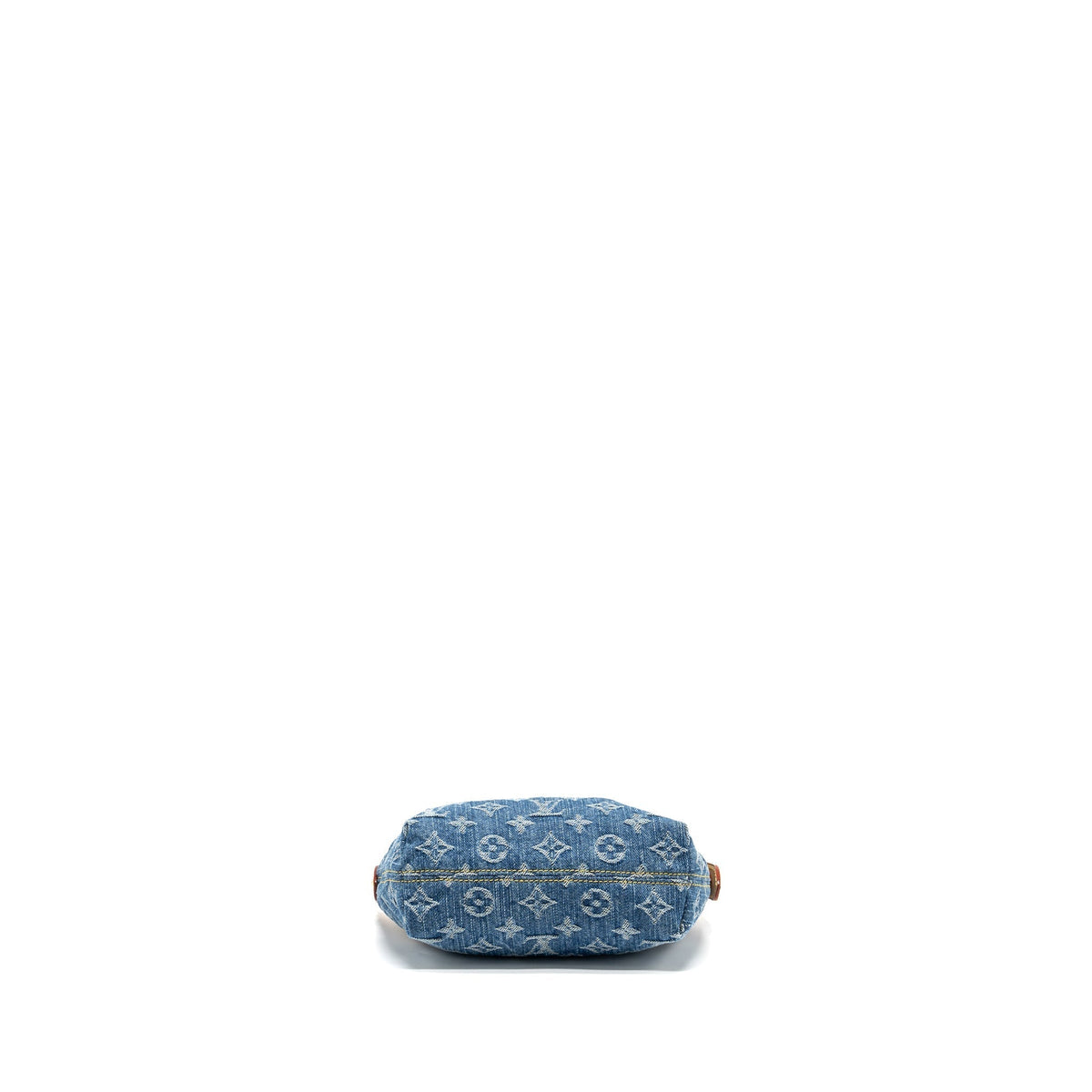LOUIS VUITTON HILLS POCHETTE MONOGRAM DENIM BLUE GHW