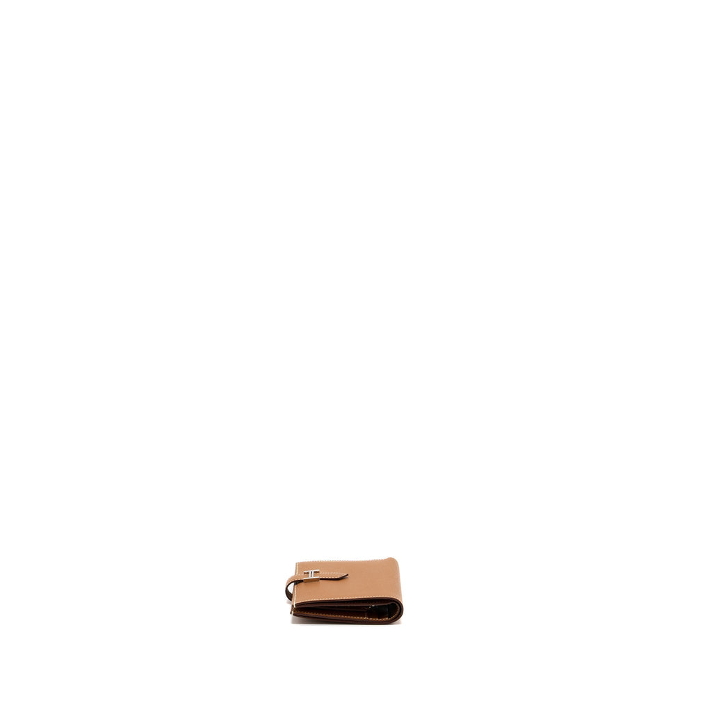 Hermes Bearn Compact Wallet Epsom Gold SHW