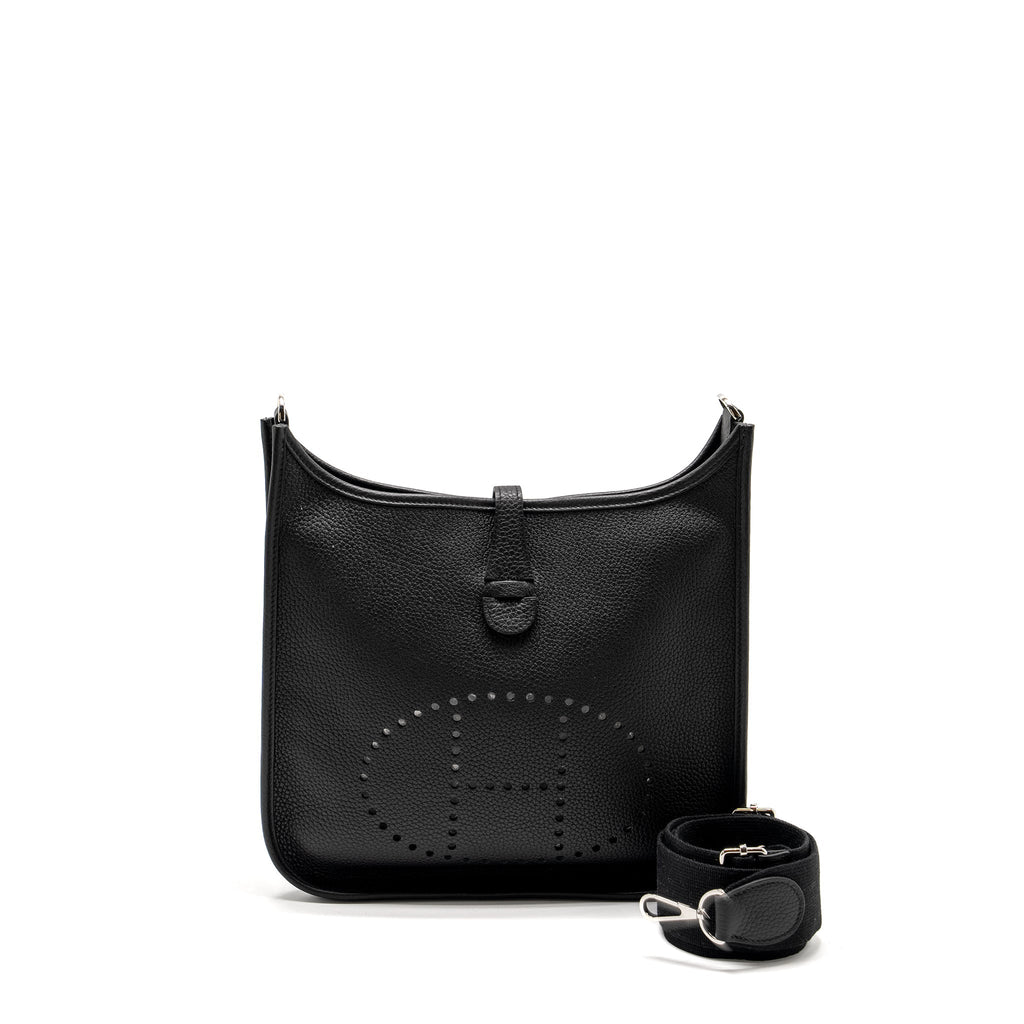 Hermes Evelyne 29 Clemence Black SHW