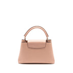 LOUIS VUITTON CAPUCINES MM TAURILLON PINK SHW