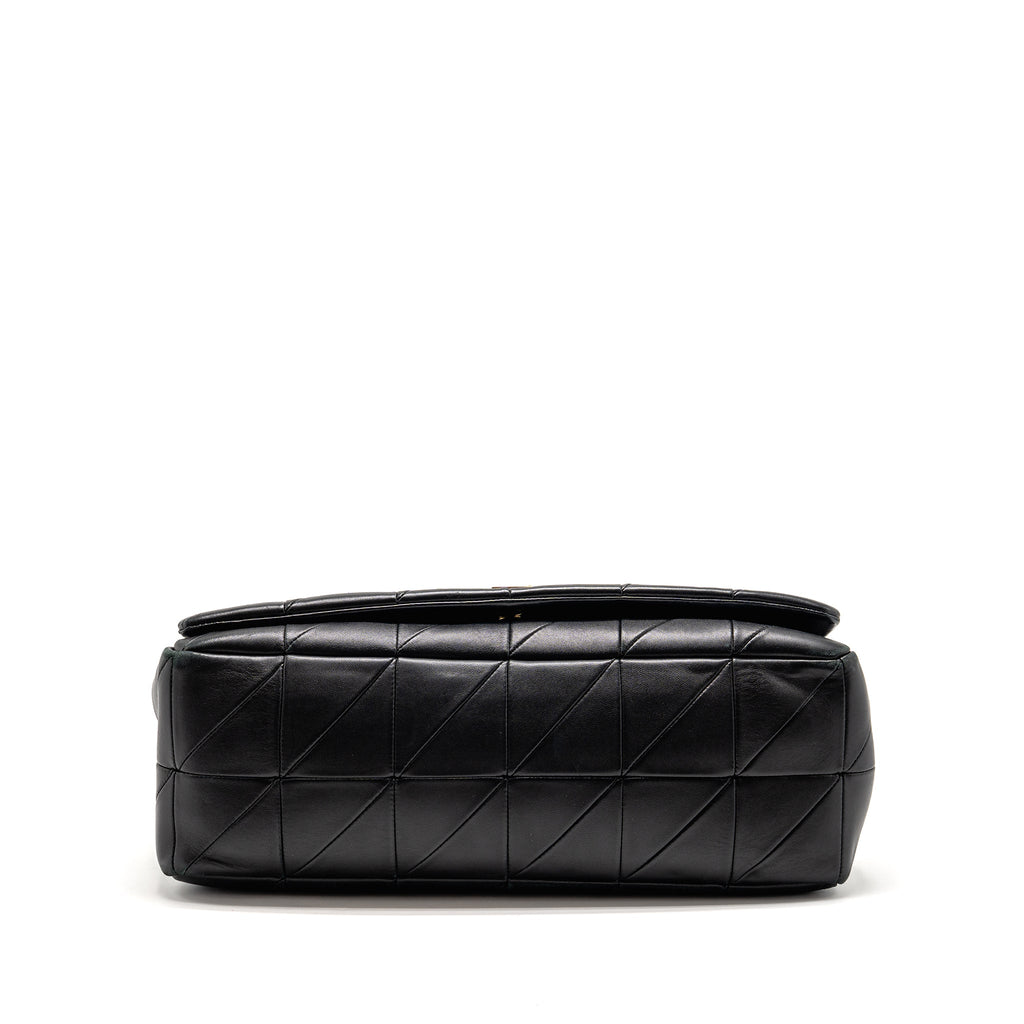 Saint Laurent/YSL Large Jamie 4.3 Chain Bag Quilted Lambskin Black GHW
