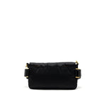 FENDI REGULAR BAGUETTE NYLON BLACK GHW