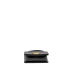 CHANEL SMALL BOY BAG CALFSKIN BLACK GHW (MICROCHIP)