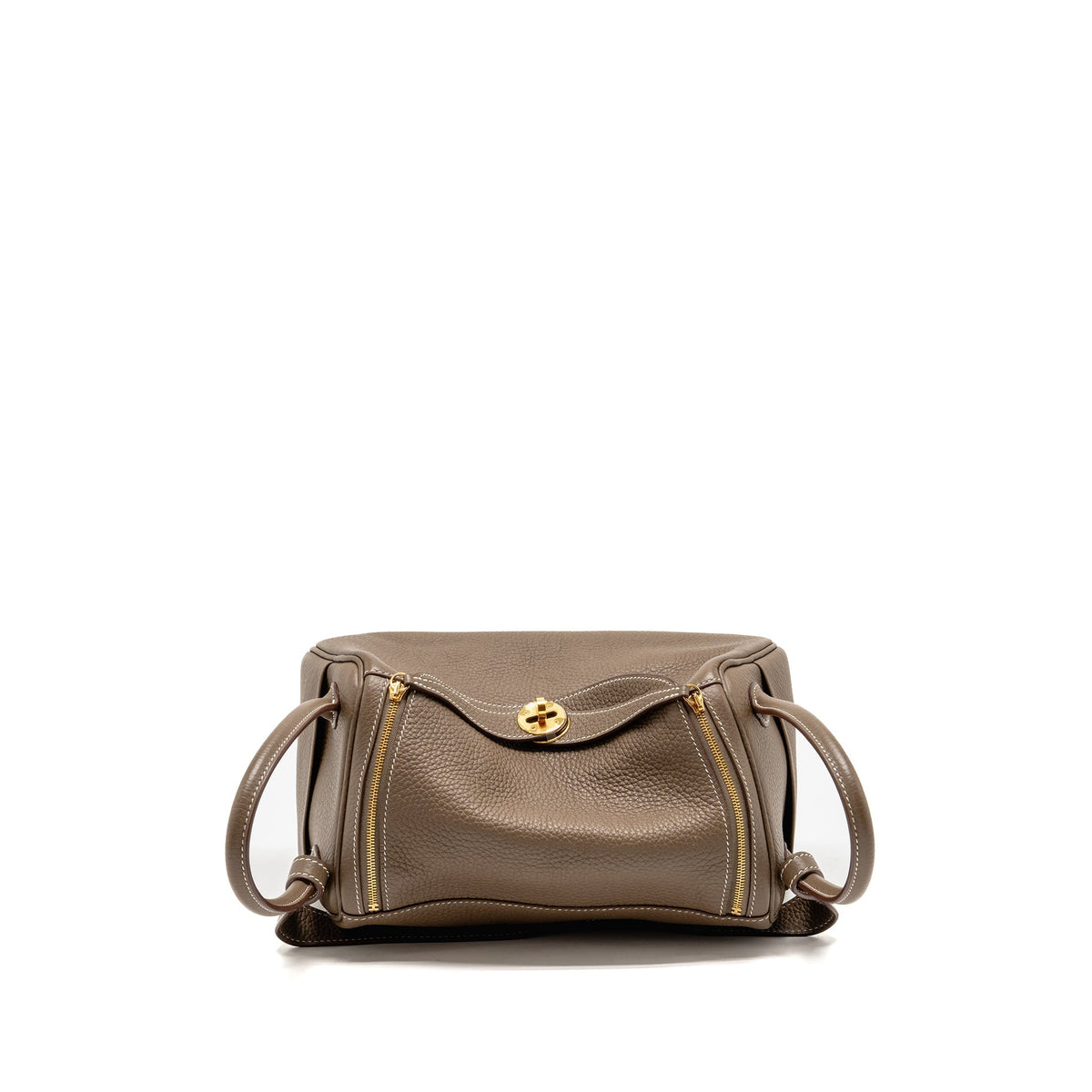 Hermes Lindy 26 Clemence etoupe GHW