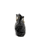 CHANEL MEDIUM 22 BAG SHINY CALFSKIN BLACK GHW (MICROCHIP)