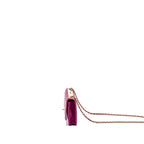 CHANEL TRENDY CC WALLET ON CHAIN LAMBSKIN FUCHSIA GHW