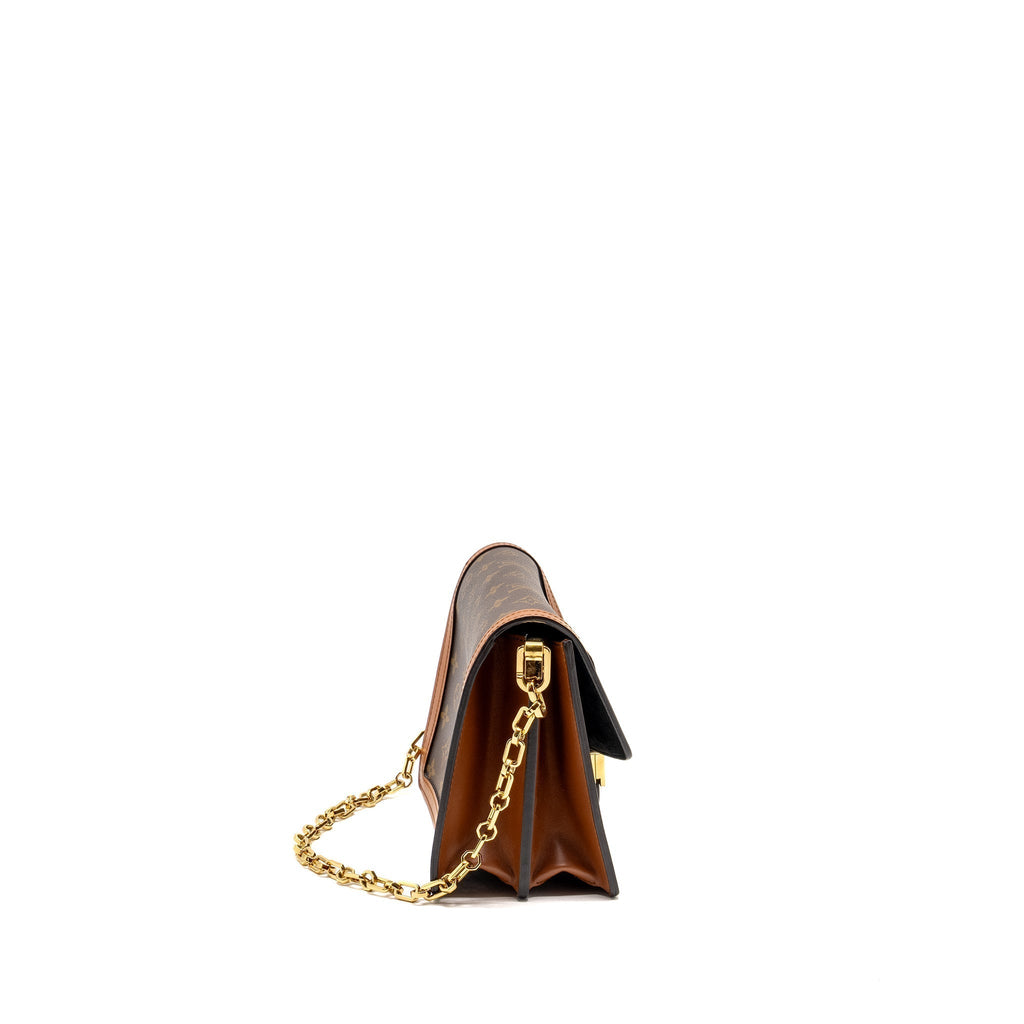 LOUIS VUITTON DAUPHINE MM MONOGRAM REVERSE CANVAS GHW