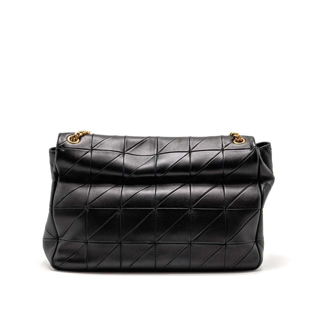 Saint Laurent/YSL Large Jamie 4.3 Chain Bag Quilted Lambskin Black GHW