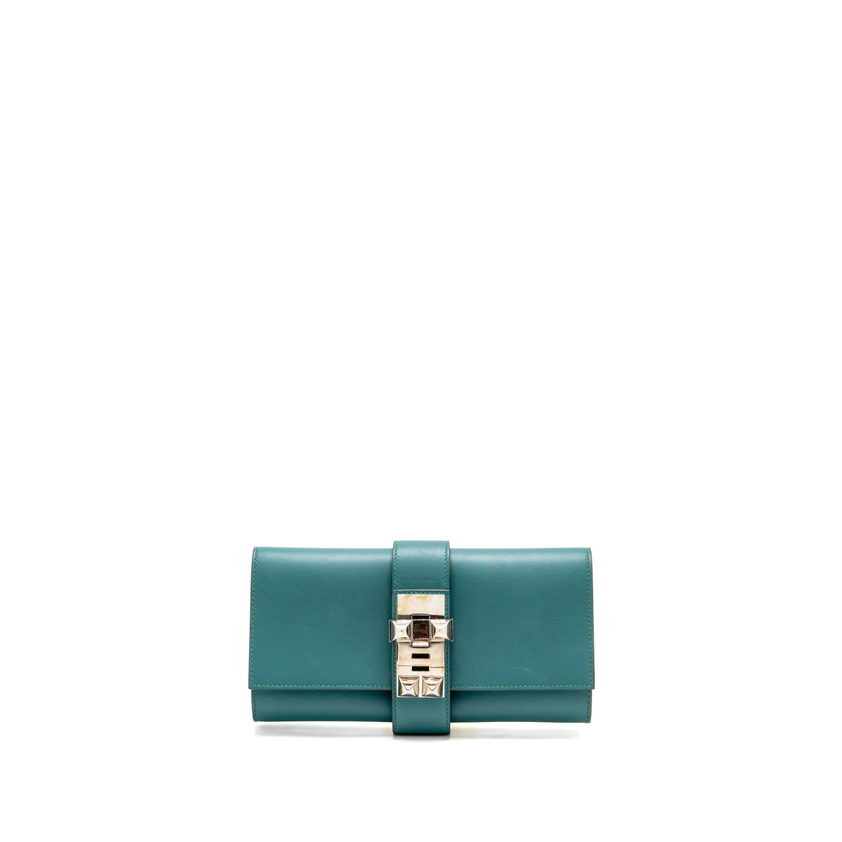 Hermes Pochette Medor 23 swift malachite SHW