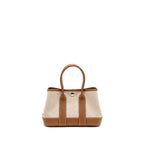 Hermes Neo Garden Party 23 canva / negonda ecru-beige / gold SHW