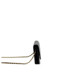 CHANEL CLASSIC WALLET ON CHAIN CAVIAR BLACK GHW