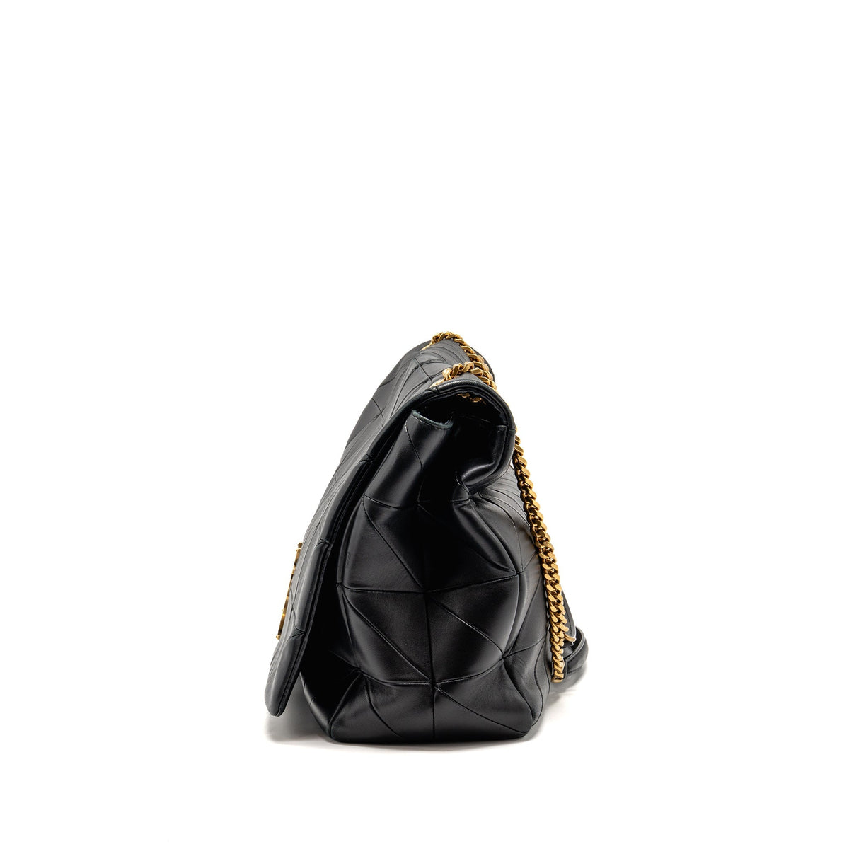 Saint Laurent/YSL Large Jamie 4.3 Chain Bag Quilted Lambskin Black GHW