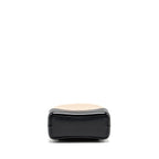 CHANEL SMALL GABRIELLE BACKPACK AGED CALFSKIN BEIGE/BLACK MULTICOLOUR HARDWARE