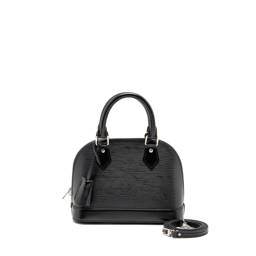 LOUIS VUITTON ALMA BB EPI LEATHER BLACK SHW