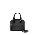 LOUIS VUITTON ALMA BB EPI LEATHER BLACK SHW