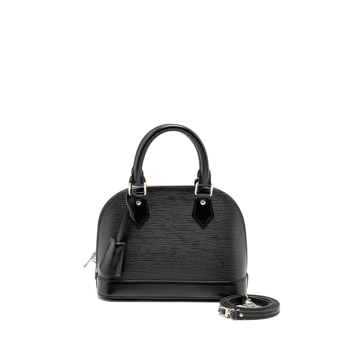 LOUIS VUITTON ALMA BB EPI LEATHER BLACK SHW