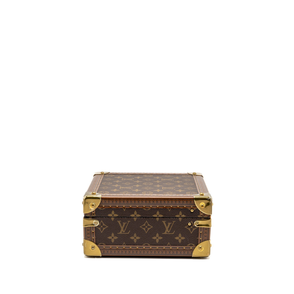 LOUIS VUITTON COFFRET JOAILLERIE MONOGRAM CANVAS ROUGE FUSION