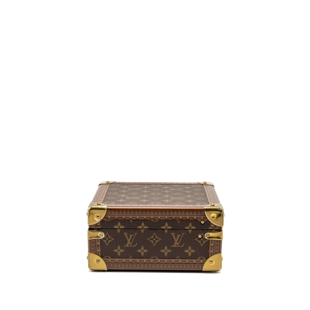 LOUIS VUITTON COFFRET JOAILLERIE MONOGRAM CANVAS ROUGE FUSION
