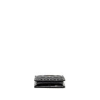 DIOR CARO POUCH WITH CHAIN PATENT CALFSKIN BLACK GHW