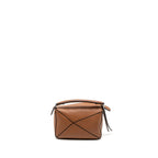 LOEWE MINI PUZZLE BAG CALFSKIN TAN SHW