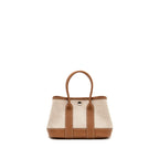 Hermes Neo Garden Party 23 canva / negonda ecru-beige / gold SHW