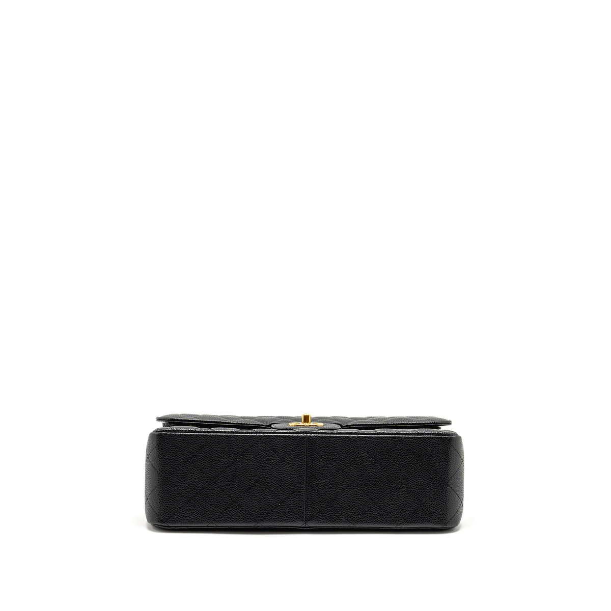 CHANEL JUMBO CLASSIC DOUBLE FLAP BAG CAVIAR BLACK GHW