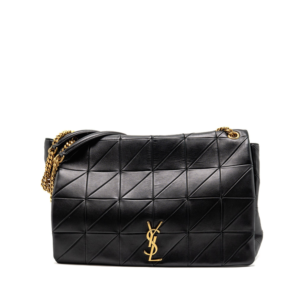 Saint Laurent/YSL Large Jamie 4.3 Chain Bag Quilted Lambskin Black GHW
