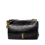 Saint Laurent/YSL Large Jamie 4.3 Chain Bag Quilted Lambskin Black GHW