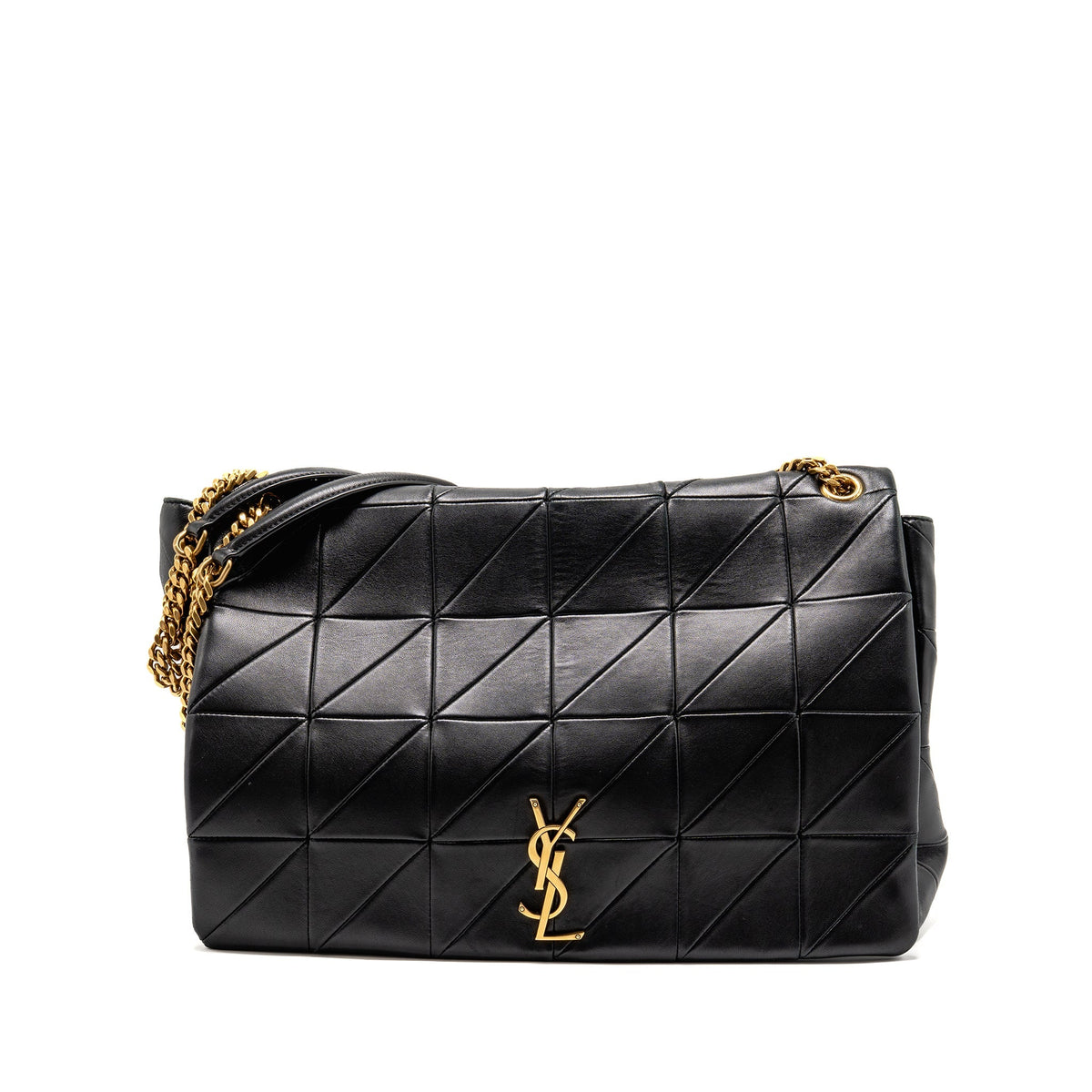 Saint Laurent/YSL Large Jamie 4.3 Chain Bag Quilted Lambskin Black GHW