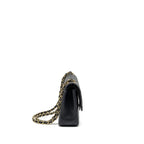 CHANEL JUMBO CLASSIC DOUBLE FLAP BAG CAVIAR BLACK GHW