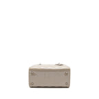 DIOR MEDIUM LADY DIOR PATENT LIGHT GREY SHW