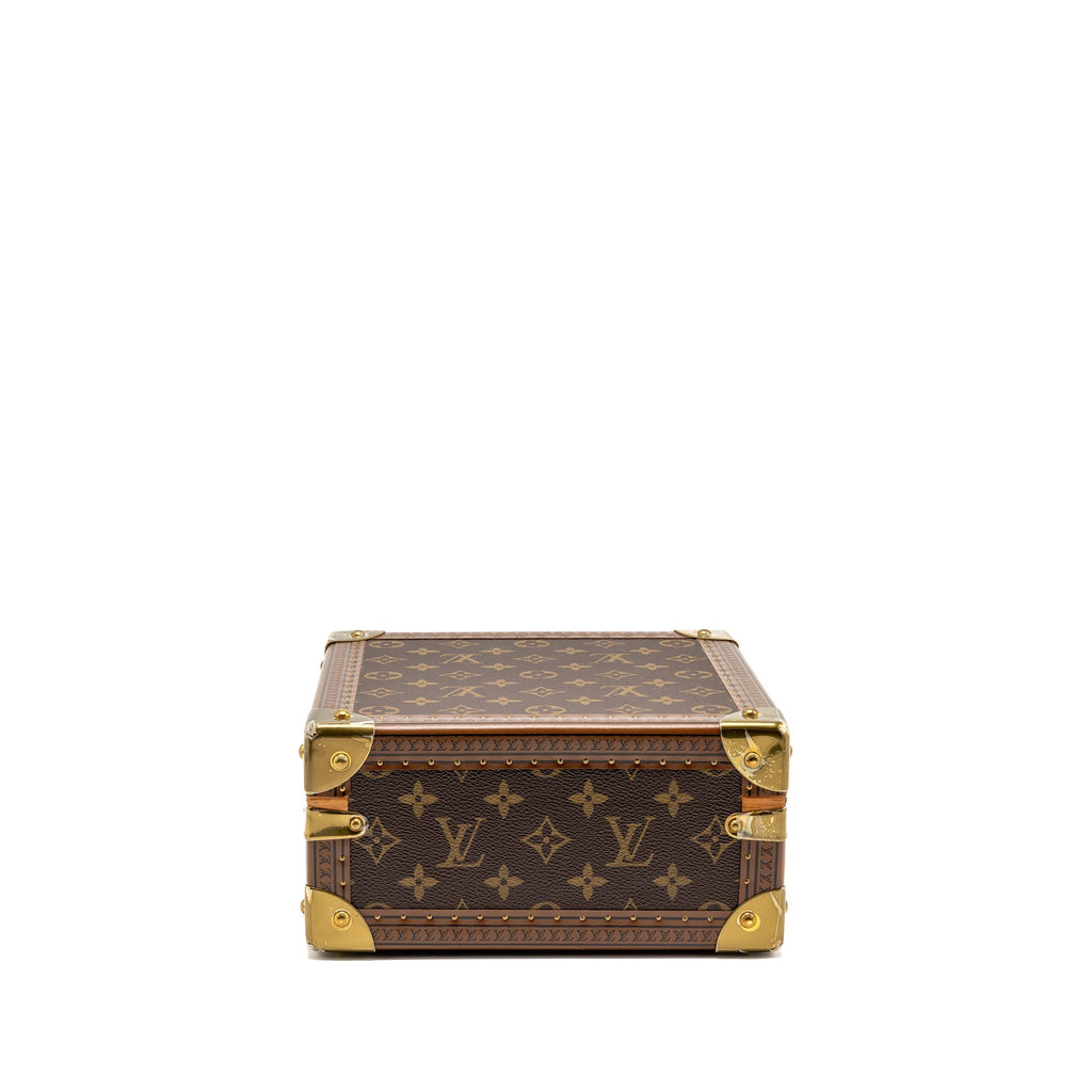 LOUIS VUITTON COFFRET JOAILLERIE MONOGRAM CANVAS ROUGE FUSION