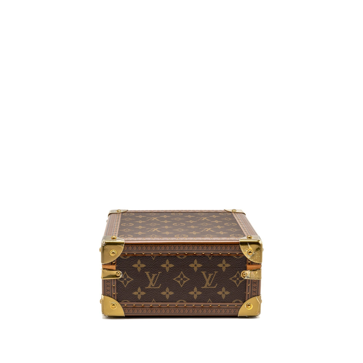 LOUIS VUITTON COFFRET JOAILLERIE MONOGRAM CANVAS ROUGE FUSION