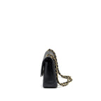CHANEL JUMBO CLASSIC DOUBLE FLAP BAG CAVIAR BLACK GHW