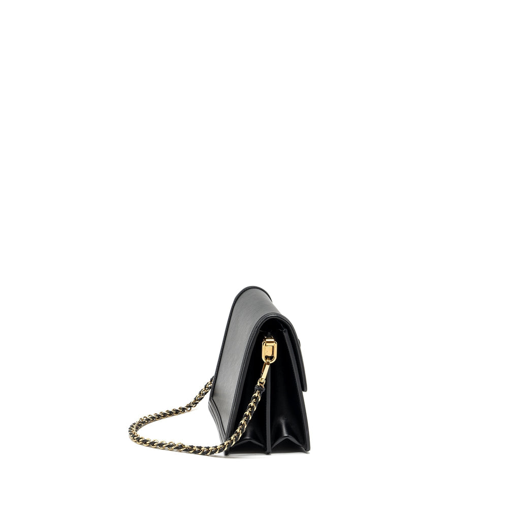 LOUIS VUITTON DAUPHINE MM EPI BLACK GHW