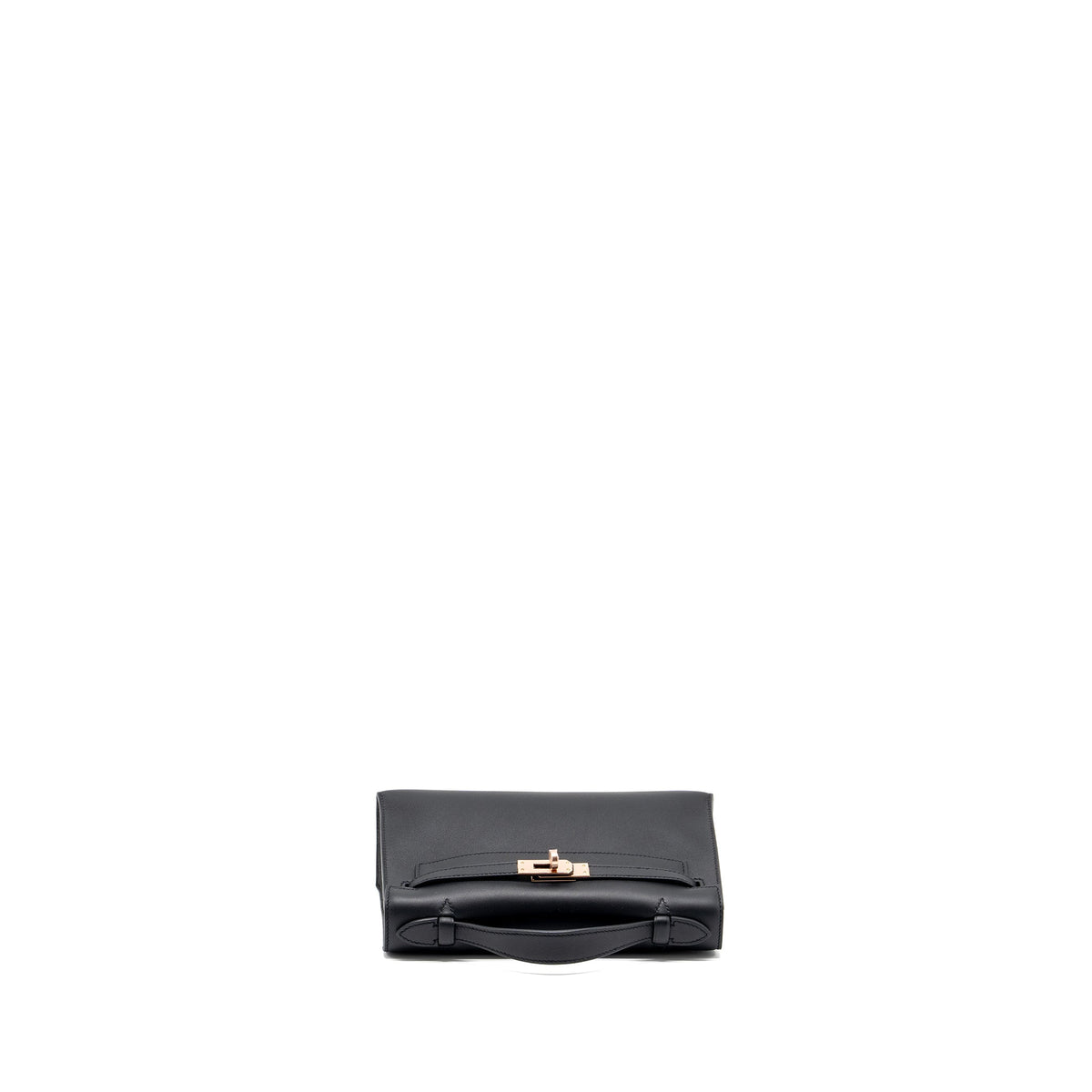 HERMES KELLY POCHETTE SWIFT BLACK RGHW
