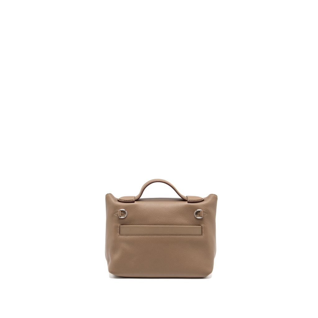 HERMES MINI 24/24 2424-21 BAG EVERCOLOR ETOUPE SHW